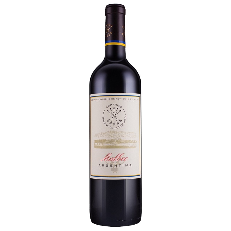 拉菲罗斯柴尔德凯洛系列干红葡萄酒 拉菲马尔贝克750ml 整箱装 原瓶进口