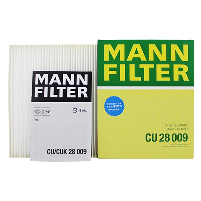 曼牌(MANN)空调滤CU28009适配19-20款福克斯1.0/1.5T L3(C519)