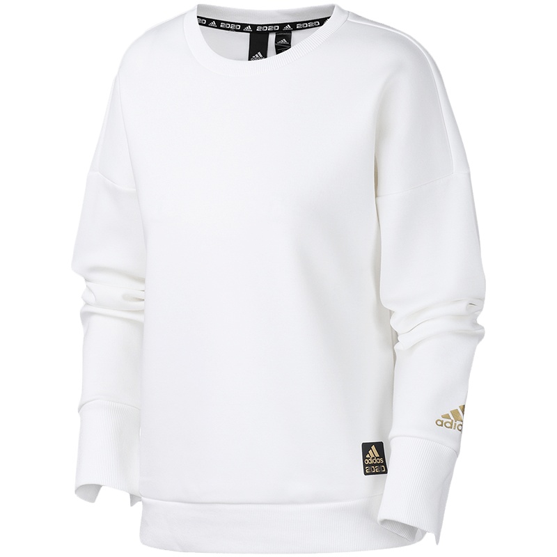 【自营】阿迪达斯女服卫衣CNY SWT圆领套头打底休闲运动服FM9271