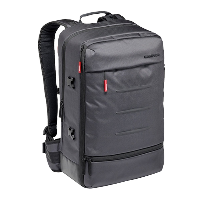 曼富图(MANFROTTO) MN-BP-MV-30 曼哈顿双肩式背包单反相机包摄像机包单电/微单相机包数码相机包 灰色