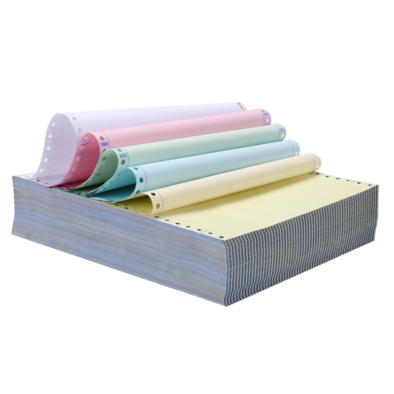 汇东(HUIDONG)241-5五联二等份电脑打印纸 700页五层压线打印纸物流发货单针式打印纸连打纸电脑票据打印纸