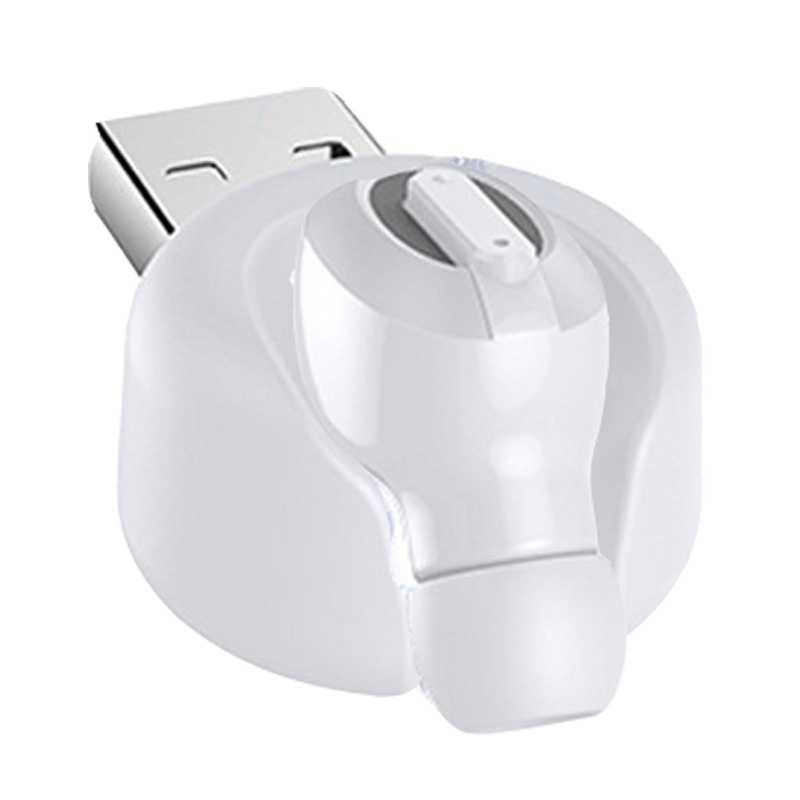 赛歌图 T1蓝牙耳机隐形迷你超小型运动无线单耳入耳式耳塞开车式超长待机适用vivo苹果oppo华为手机 白色