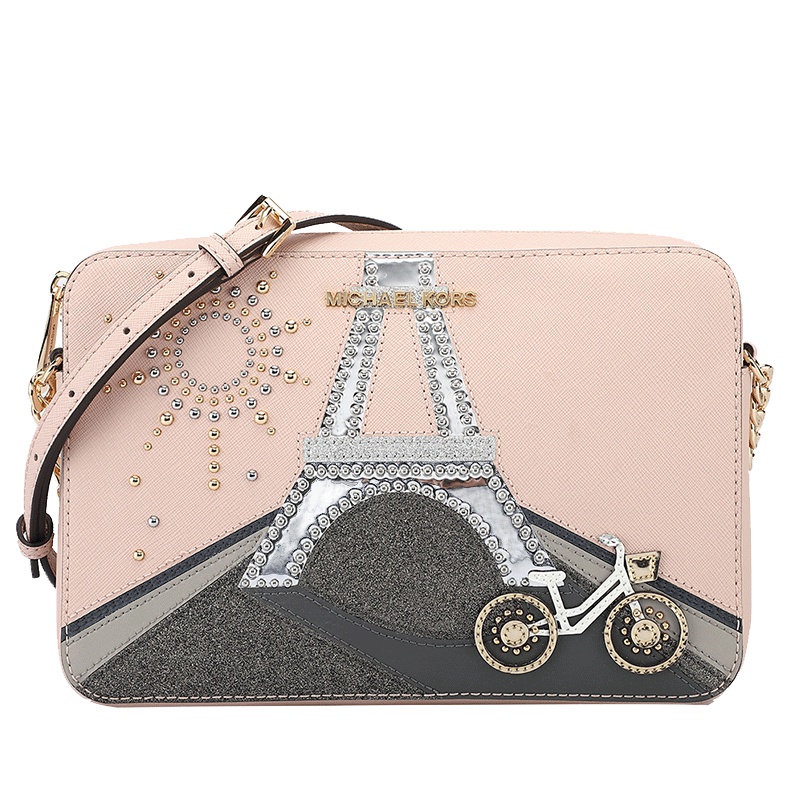 MICHAEL KORS 迈克·科尔斯 MK女包斜挎包 真皮女士单肩斜挎包