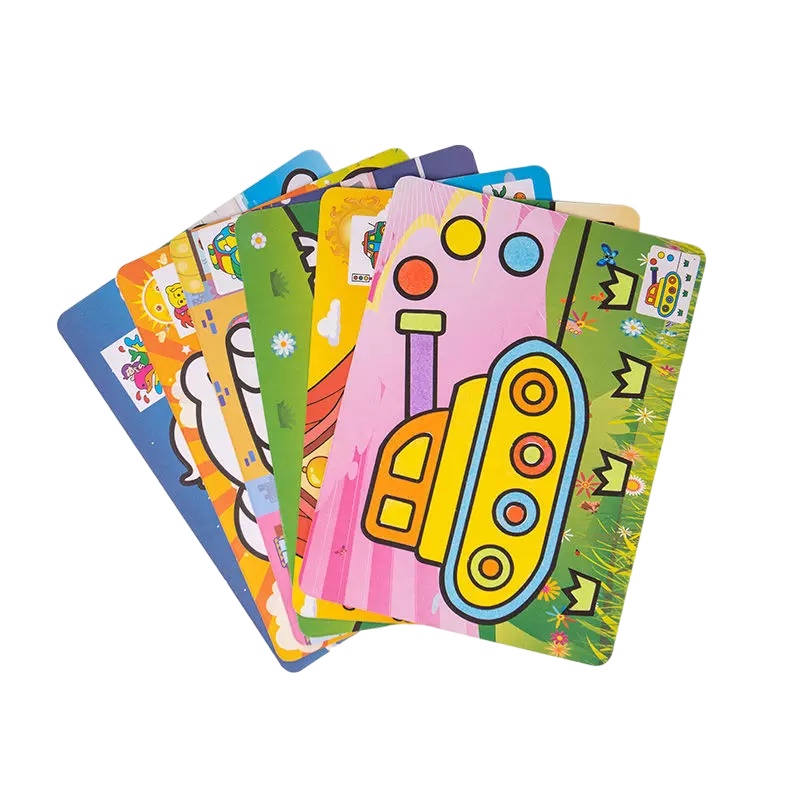 乐加酷 沙画儿童彩沙男孩女孩宝宝手工diy制作亲子益智刮画无毒套装玩具