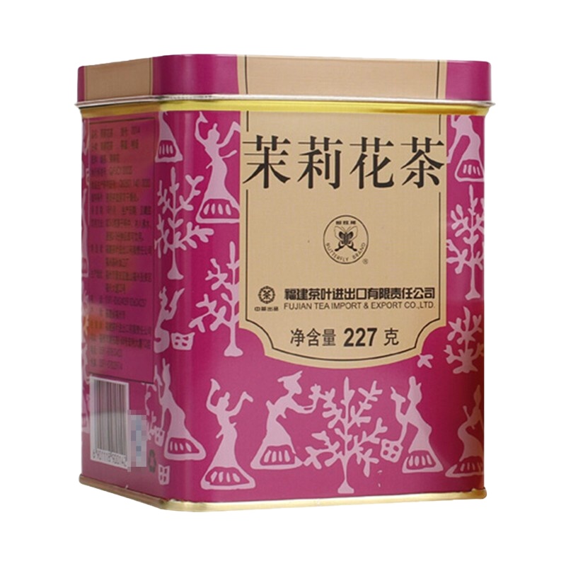 中茶 茶叶 花草茶 蝴蝶牌 特级茉莉花茶 227g/盒
