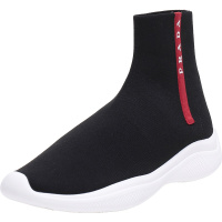 PRADA 普拉达 男士织物高帮鞋运动鞋 4T3351 2OA8