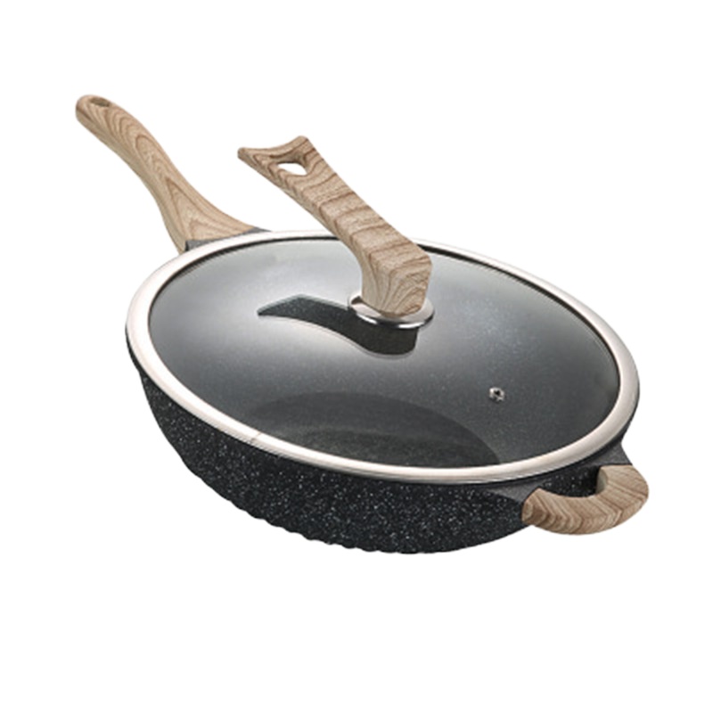 金嫂子聚能旋风铝压铸不粘锅KAZT171232