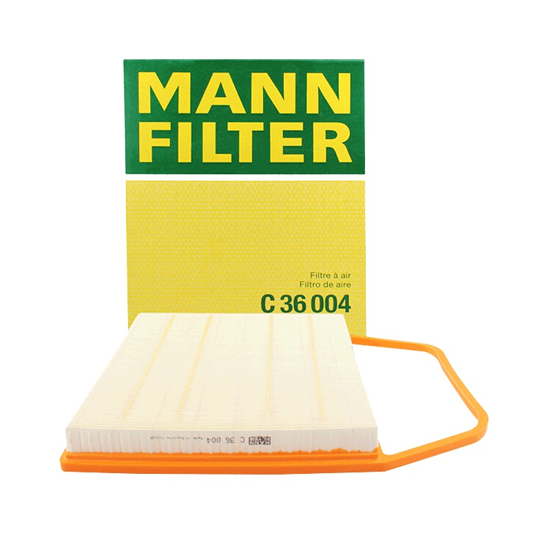 曼牌(MANN)空气滤C36004适配07-10款进口宝马1系/09-10款进口宝马3系/09-13款宝马Z4