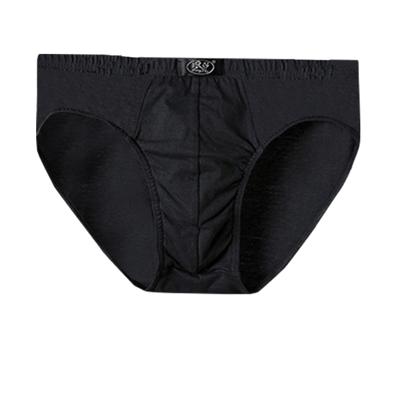 4条浪莎男士内裤春秋款纯棉U凸性感三角裤舒适全棉青年短裤裤衩男