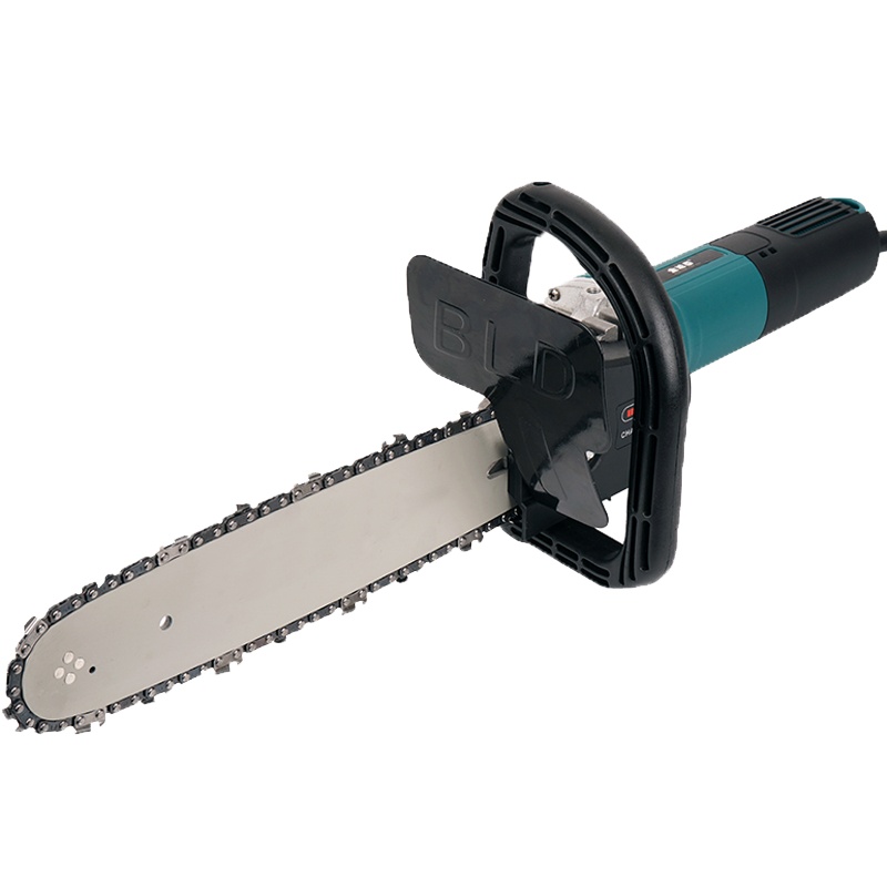 电锯法耐家用伐木锯电动电链锯小型多功能木工迷你角磨切割机改装手提