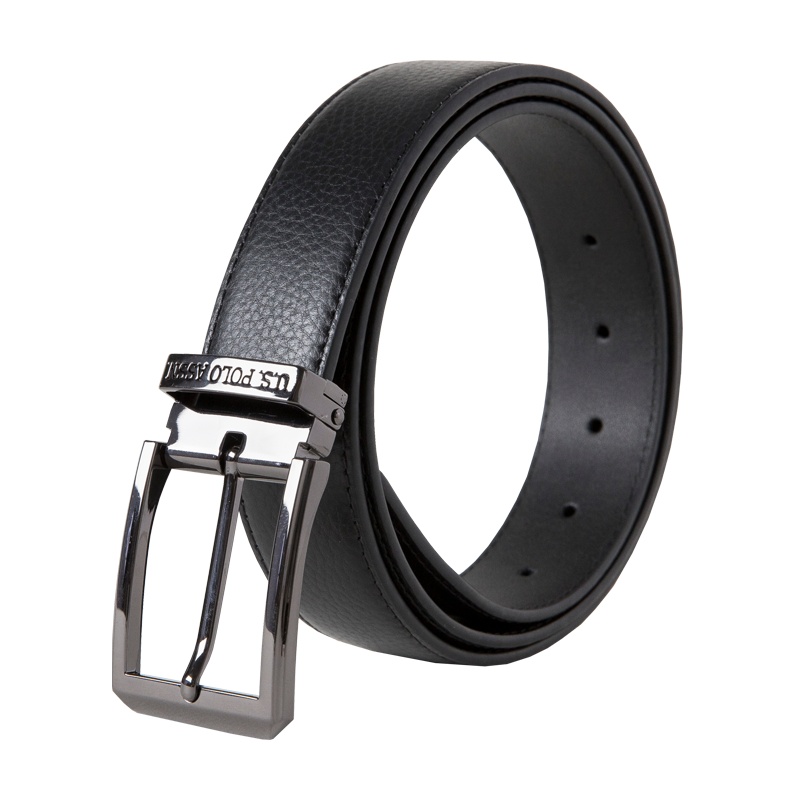 皮带男士真皮高端商务休闲腰带真牛皮皮带枪色均码礼盒装