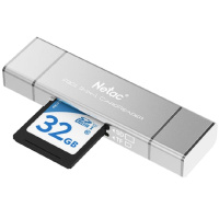 朗科（Netac）P301 迷你便携读卡器读卡器2.0高速
