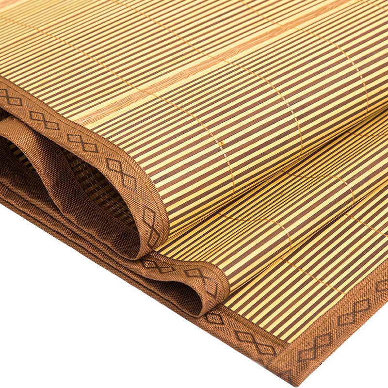 凉席 1.2*2M 镜面竹席折叠碳化 宿舍家用 定制款 如图色