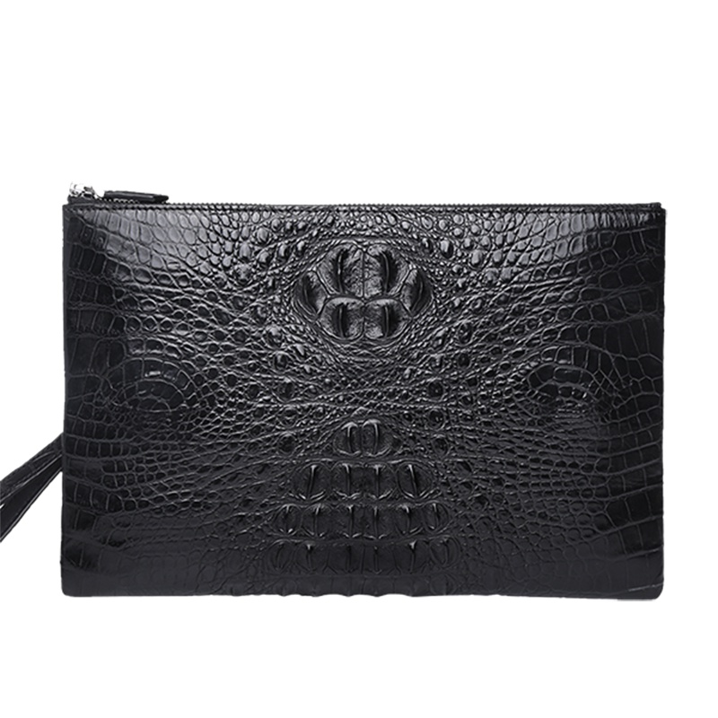 【顺丰配送】新款真皮手提钱包夹包钱夹男士鳄鱼皮手拿包手机包包零钱包休闲包男包长款商务包手拿包