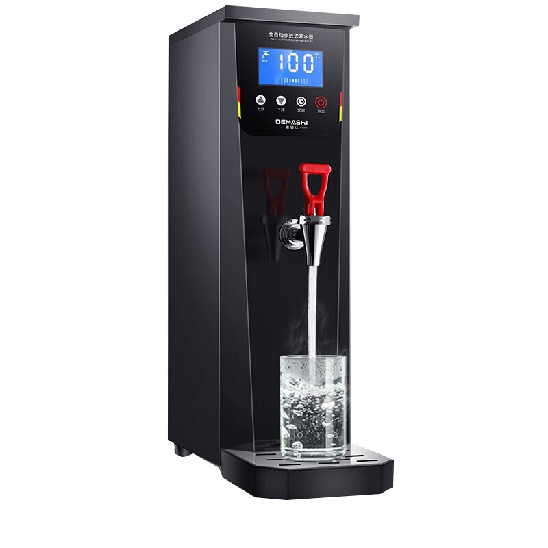 电热开水器商用奶茶店开水机 步进式开水器 35L全自动电脑调温款 KW-10SA