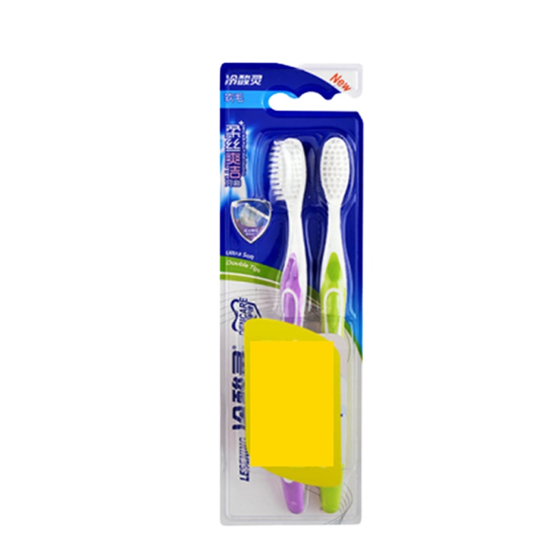 冷酸灵柔丝爽洁牙刷买1支送1支(颜色随机)6902132082074