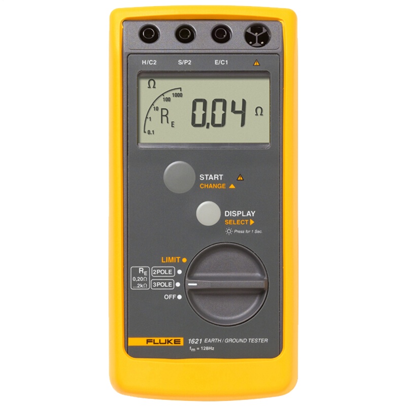 福禄克（FLUKE）F1621 接地电阻测试仪 三极电压降测试 两极接地电阻测试 单键操作小巧紧凑