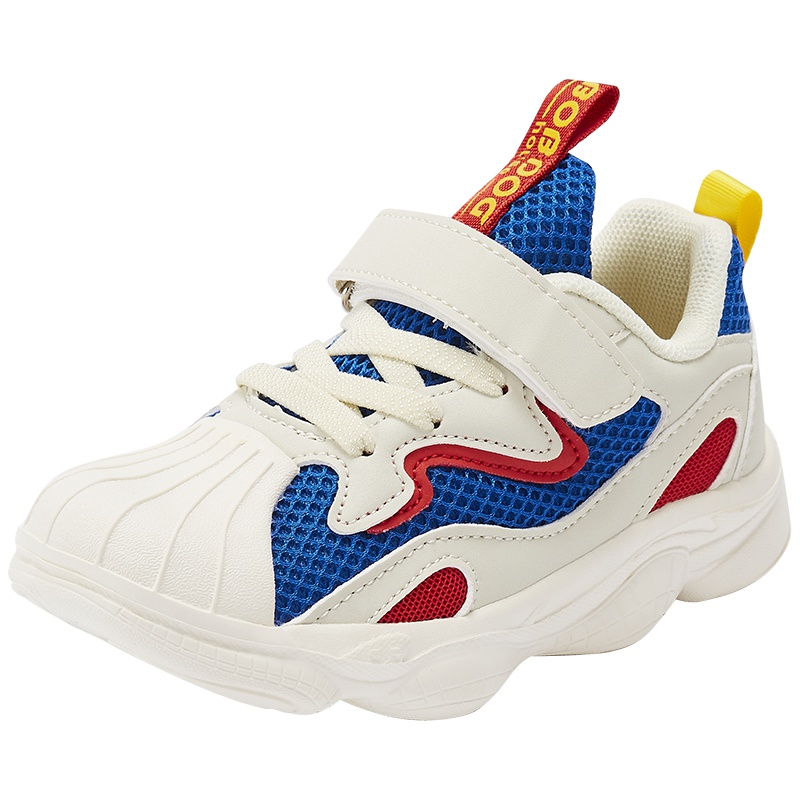 BOBDOG HOUSE巴布豆2019新款春季男童女童鞋透气儿童运动鞋跑步鞋防滑中大童休闲鞋M9147