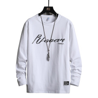 白渠夏季2021时尚新款短袖T恤韩版潮流半袖纯棉宽松体恤潮牌衣服薄款HL.3126