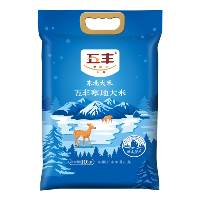 五丰 寒地 东北大米10kg