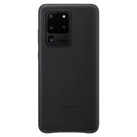 三星(SAMSUNG)S20Ultra 5G原装真皮保护套 S20+ 5G皮质保护壳 手机壳 手机套 防摔后壳