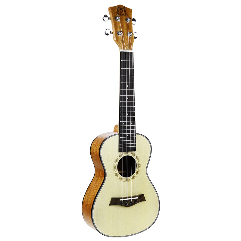 莫森(MOSEN)MUC810尤克里里乌克丽丽ukulele初学云杉木迷你小吉他23英寸