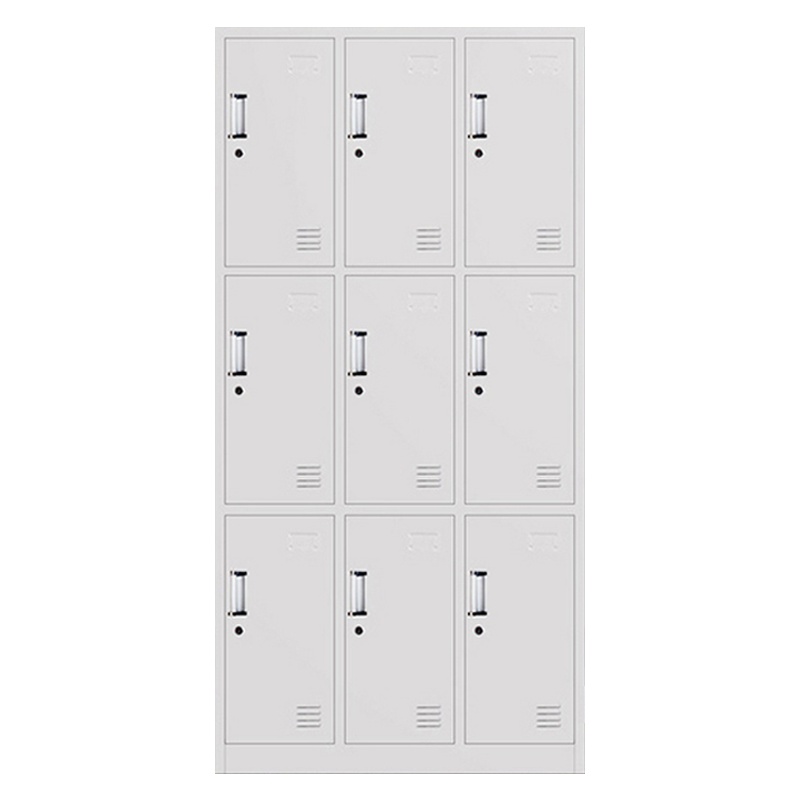 帅畅更衣柜钢制员工宿舍储存物柜浴室多门换衣柜子铁皮学校宿舍存鞋柜
