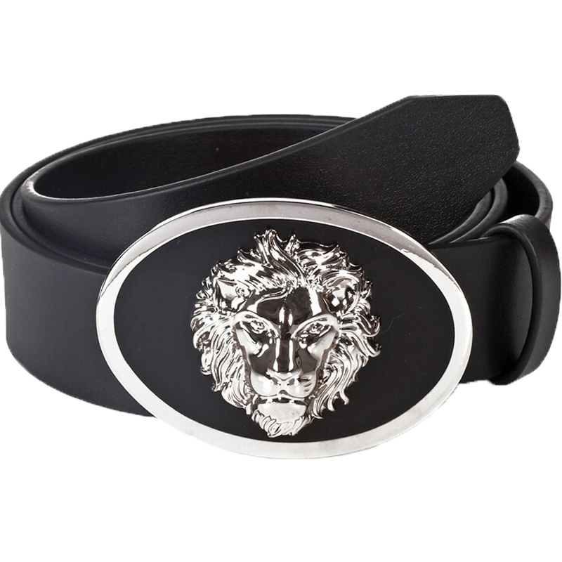 Versace VERSUS 范思哲 男士皮革板扣式皮带腰带 FCU0112 FVO