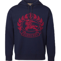 BURBERRY 博柏利 男士羊毛连帽运动衫卫衣 80083691