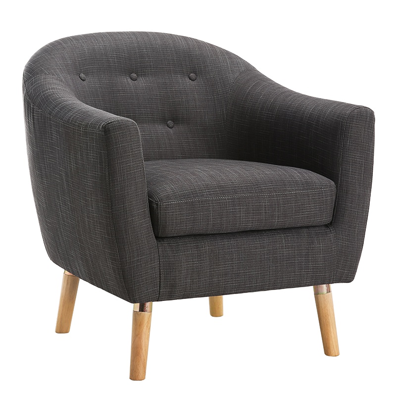 ZOY中源 云端·北欧木质多彩围椅 布艺沙发