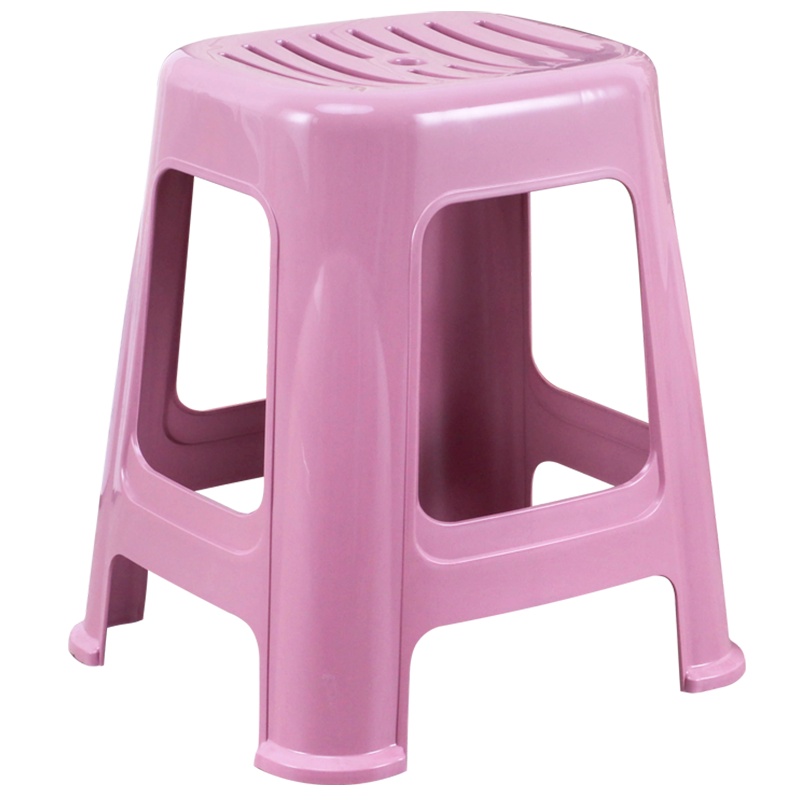 三圣 塑料凳子家用加厚成人椅子时尚方凳餐桌凳防滑塑胶简约板凳（4把起拍）