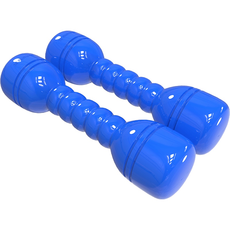 儿童哑铃健身幼儿园练臂肌家用闪电客早操器械舞蹈表演红色有声小玩具