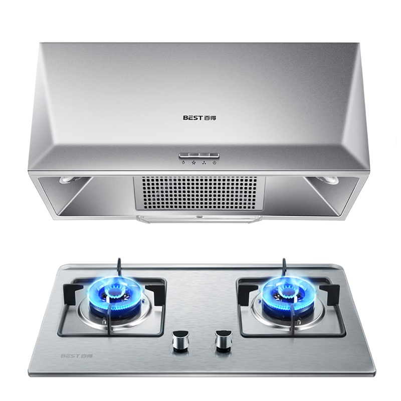 华帝百得(BEST)中式抽吸油烟机燃气灶套餐烟灶套餐大吸力家用DY09+DZ29G