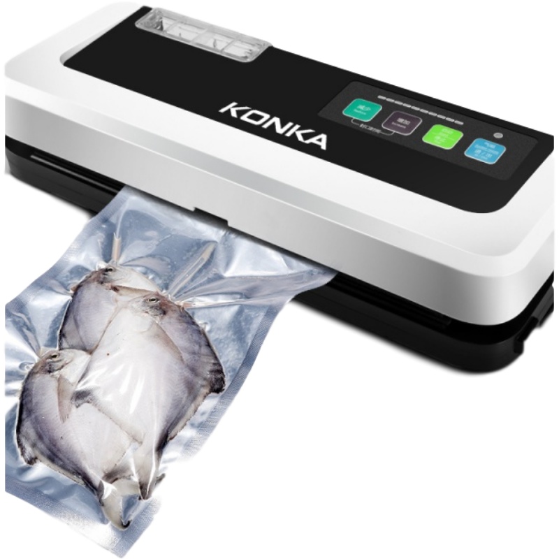 康佳真空食品包装机家用小型干湿两用塑封平面袋抽真空封口机商用