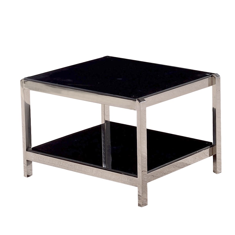 创世人 办公家具茶几办公沙发配套茶几条几双层茶几茶桌边几角几方几