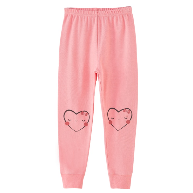 顶瓜瓜女童秋裤外穿薄款春秋内穿纯棉单条韩版洋气女孩中大童宝宝棉毛裤