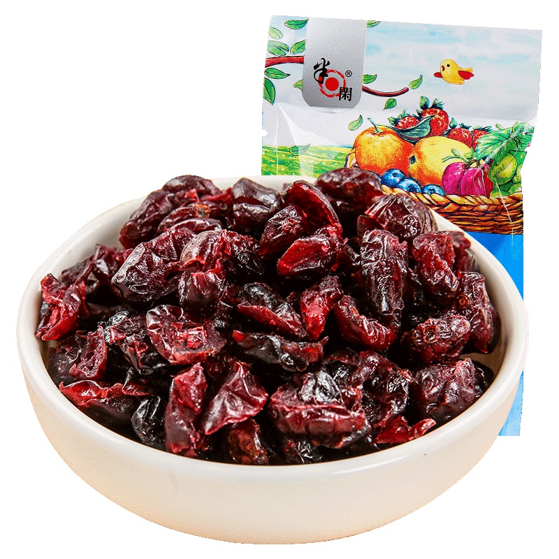 半日闲 蔓越莓干106g 果干果脯蜜饯小吃零食