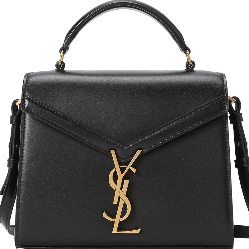 YSL 圣罗兰 CASSANDRA 单肩包 迷你 光面皮 手提包 斜挎包623930 金扣