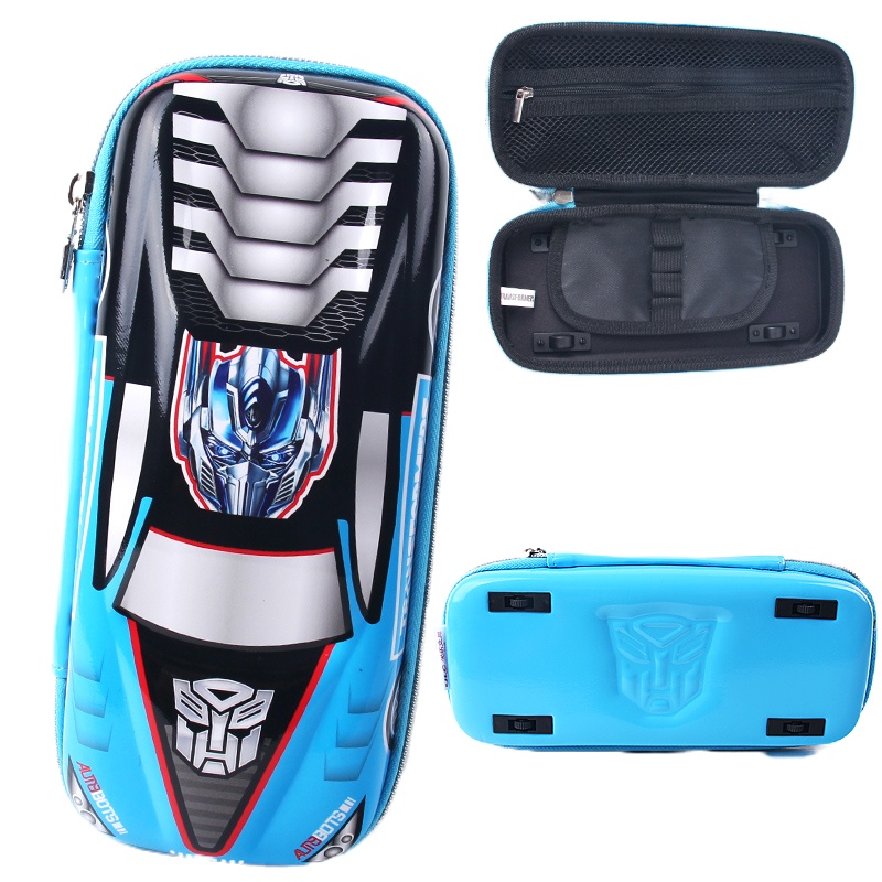 变形金刚笔袋小学生男童3D立体防水文具笔盒创意大容量儿童铅笔袋