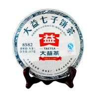 大益茶8582生茶(202批次)普洱茶生茶2012年云南七子饼茶357g茶叶 勐海茶厂