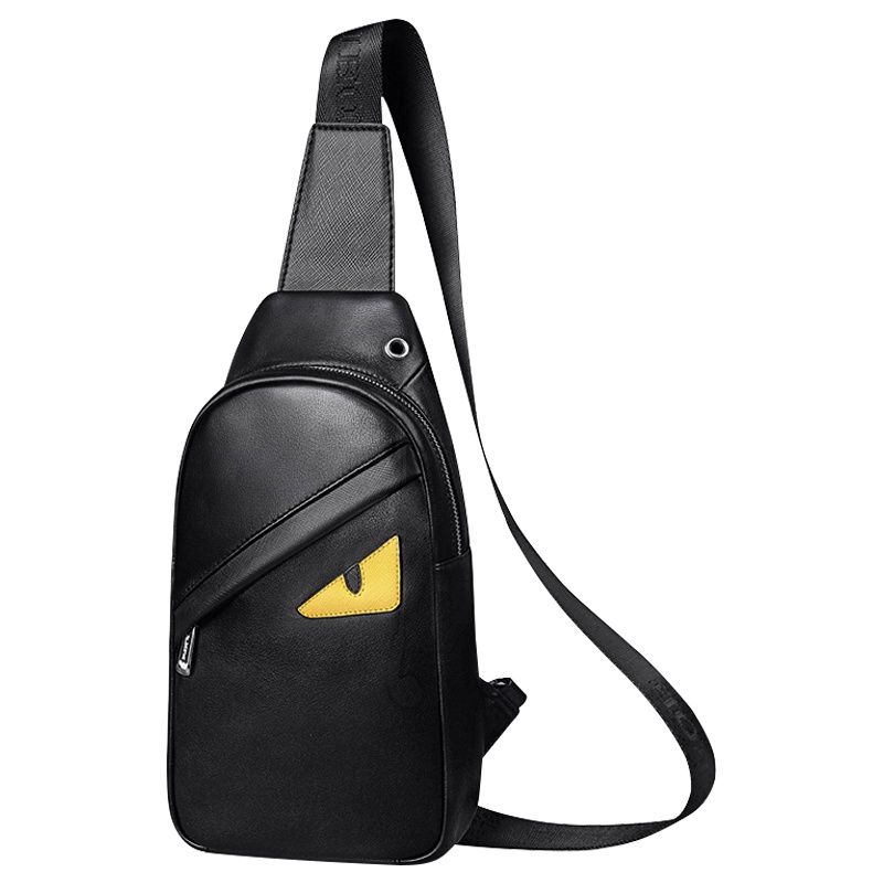 【顺丰配送】男士胸包尼龙胸包男潮牌胸前包男士斜挎胸包男包胸包男款胸包尼龙男士单肩包男士背包GYB170966H