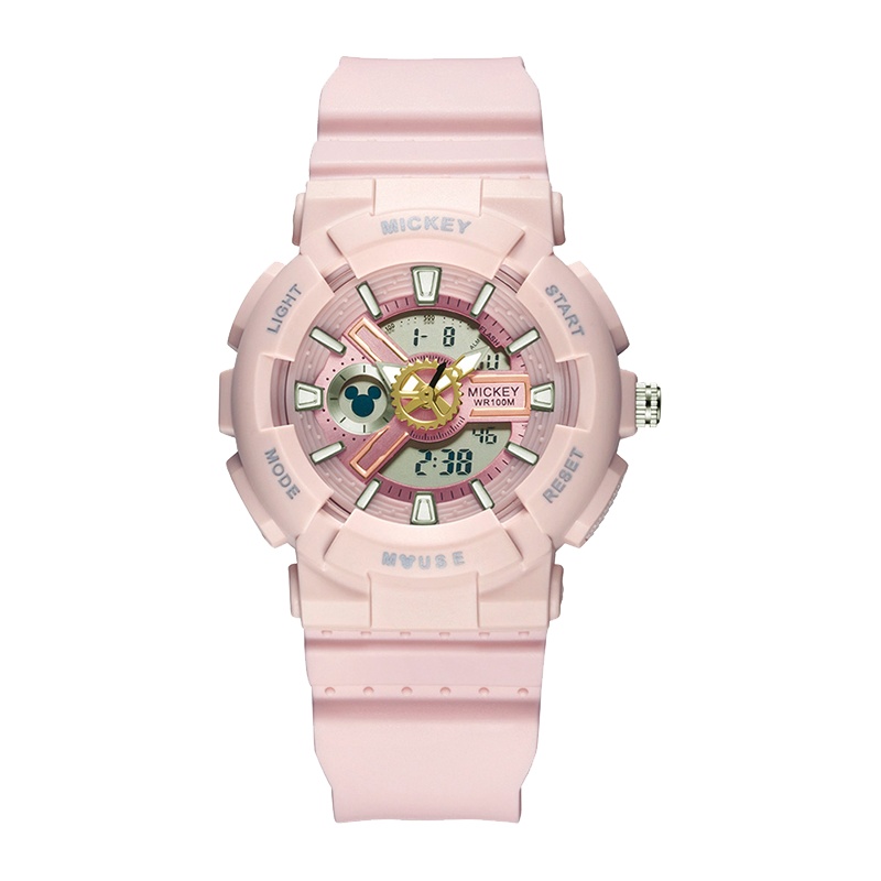 迪士尼手表女款学生小学生女孩儿童女童中学生高中生初中生初高中学生独角兽运动防水电子表