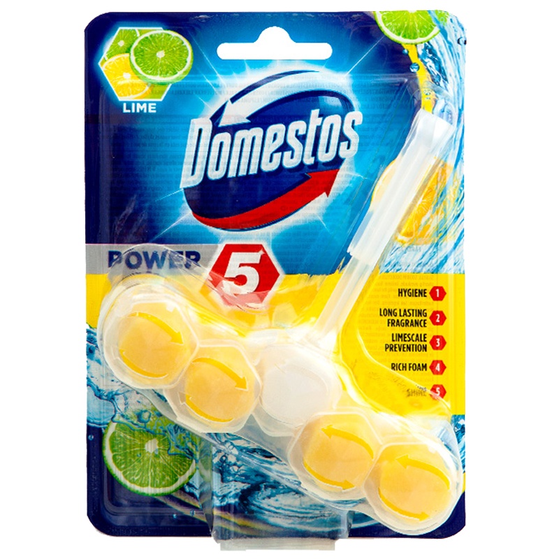 5合1多功能悬挂式洁厕球青柠香 55g