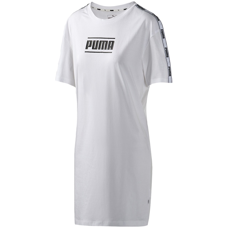 PUMA彪马女装运动服休闲圆领套头衫卫衣连衣裙57955802