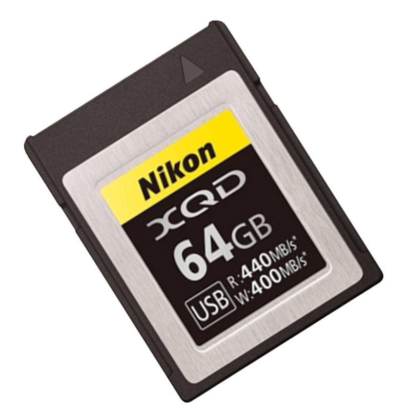 尼康(Nikon) MC-XQ64G XQD存储卡 适用于尼康数码单反微单相机D5、D850、D500、Z6、Z7