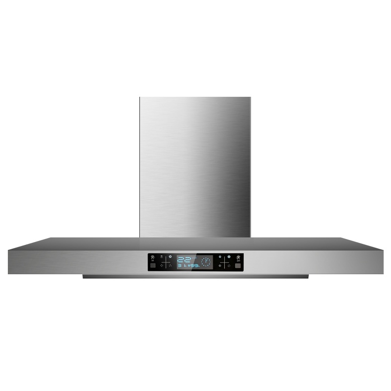 有情 商用油烟机25m³大吸力食堂餐饮一级能效自动清洗农村柴火液化气灶大功率单电机中岛款八键触摸控制开关款YX-120T