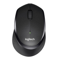 罗技(Logitech)M330无线鼠标-黑色×4个装