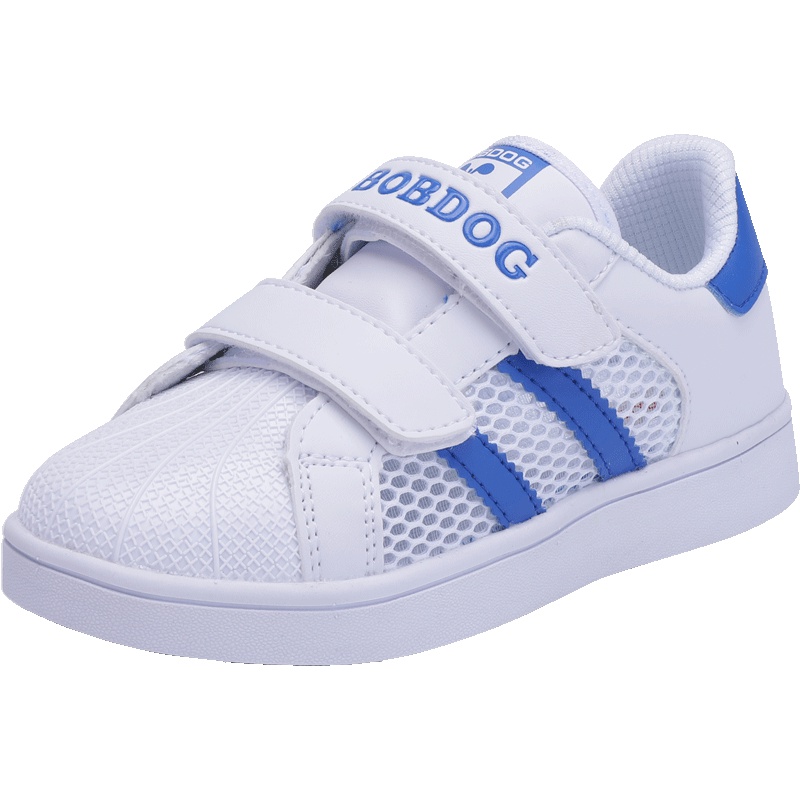 巴布豆童鞋男童鞋子2019夏款韩版运动鞋女儿童板鞋小白鞋