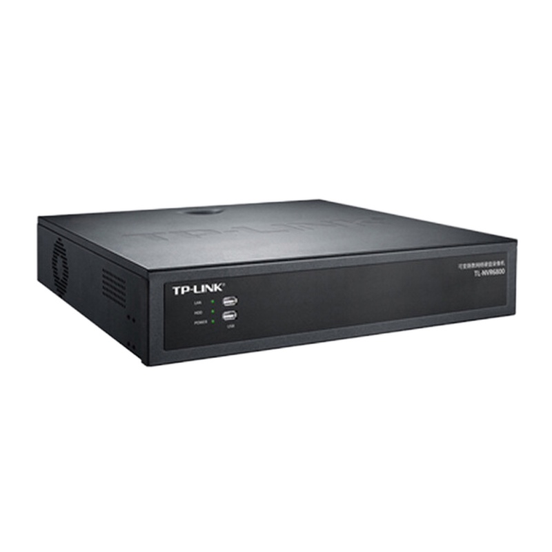 TP-LINK 高清监控网络远程硬盘录像机 解码 APP看录像 TL-NVR6800 64路/H.265+ -SH