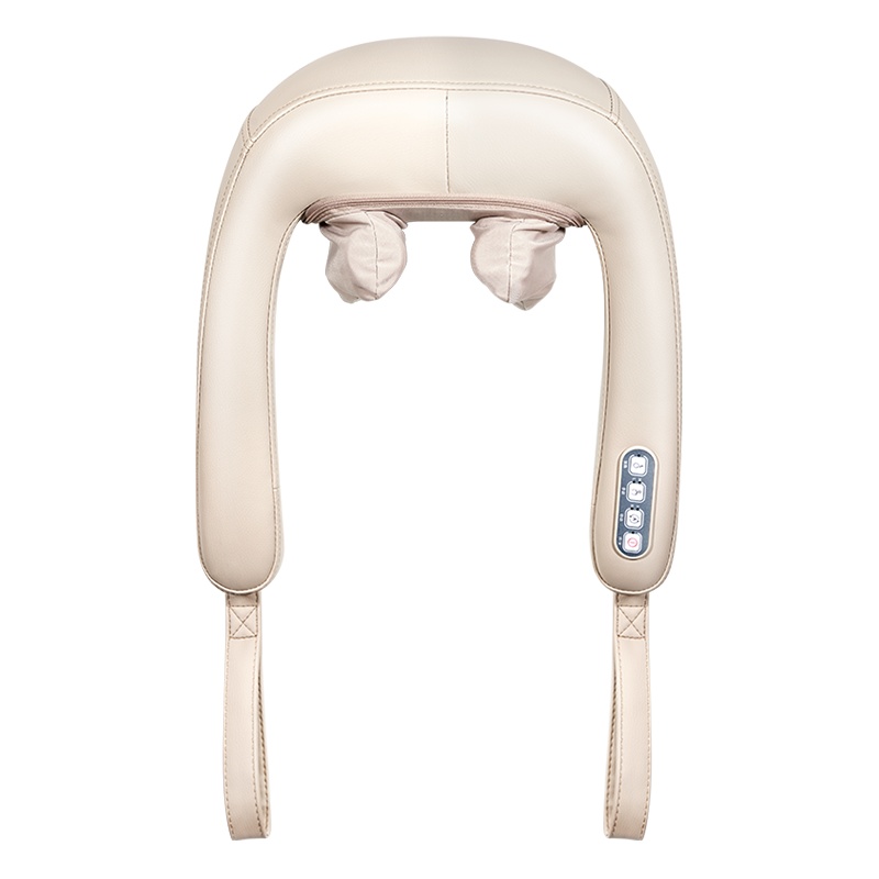 breo/倍轻松按摩披肩5D 颈部按摩器 颈椎按摩器 颈肩按摩仪 仿人手揉捏 多部位按摩温感热敷披肩送礼